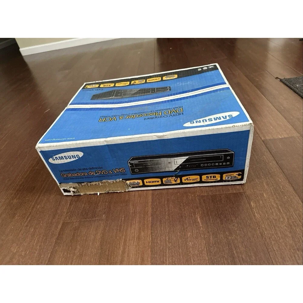 Samsung DVD-VR375 DVD Recorder VCR Combo HDMI 1080p NEW